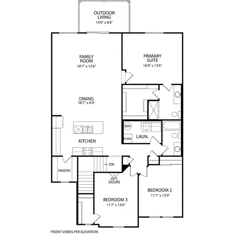 Floorplan - 2724 Timberside Dr, Hebron, KY 41048 photo 1 of 1