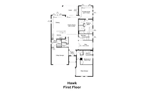 Floorplan - 8308 Golden Beach Ct, Parrish, FL 34219 photo 1 of 1
