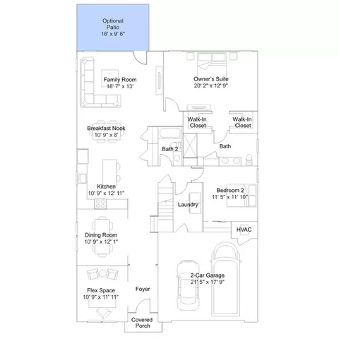 Floorplan - 20 Lacey Ln, Dover, DE 19904 photo 4 of 9