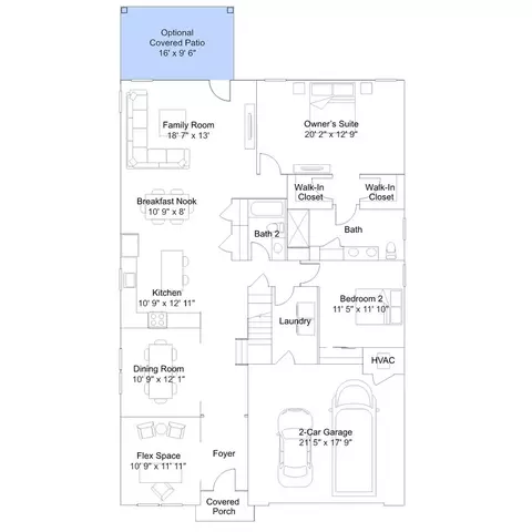 Floorplan - 20 Lacey Ln, Dover, DE 19904 photo 5 of 9