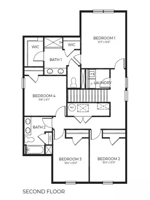 Floorplan - 1166 Wintermead Loop, Salisbury, MD 21801 photo 2 of 2