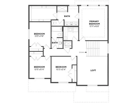 Floorplan - 2989 N Lone Pine St, Eagle Mountain, UT 84013 photo 2 of 2