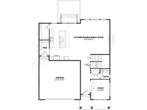 Floorplan - 2989 N Lone Pine St, Eagle Mountain, UT 84013 photo 1 of 2