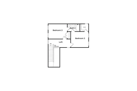 Floorplan - 88 Hydrangea Cir, Fairburn, GA 30213 photo 2 of 2