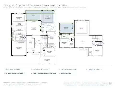 Floorplan - 95 Irvington Ct, Saint Augustine, FL 32092 photo 1 of 1