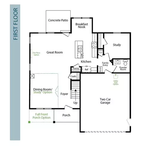Floorplan - 4402 Abercorn Dr, Suffolk, VA 23435 photo 1 of 1