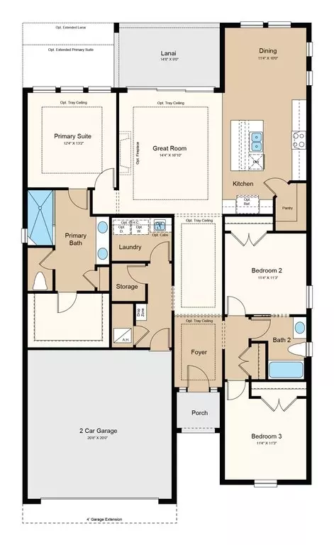 Floorplan - 10614 Eclipse St, Sarasota, FL 34241 photo 1 of 1