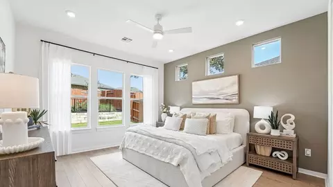 Bedroom - 2437 Tumbleweed Bnd, Leander, TX 78641 photo 9 of 14