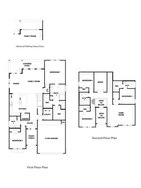 Floorplan - 2437 Tumbleweed Bnd, Leander, TX 78641 photo 1 of 1