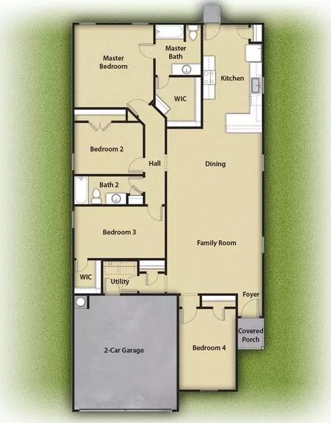 Floorplan - 14807 Nest Jct, Von Ormy, TX 78073 photo 1 of 1