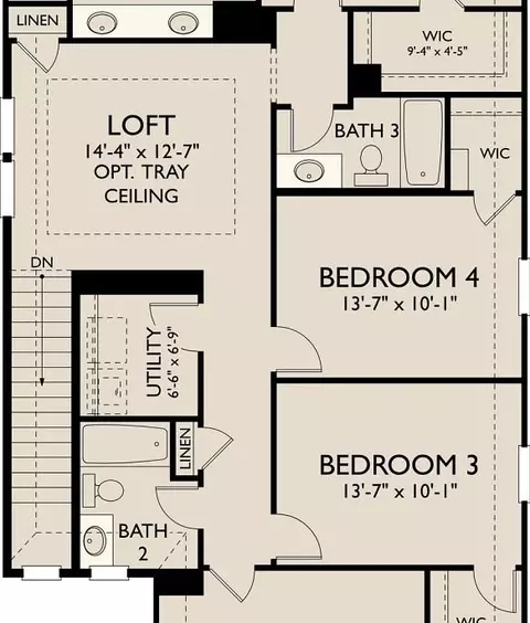 Floorplan - 3993 Olin Way, Celina, TX 75009 photo 1 of 2