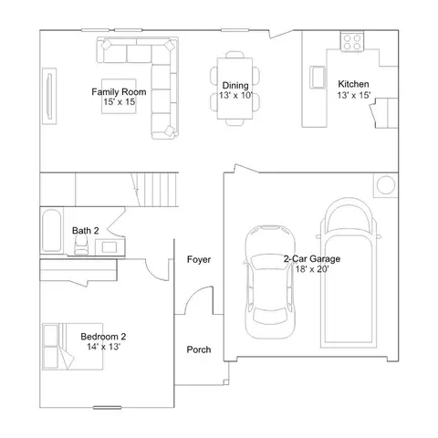Floorplan - 219 Spindlewood Blvd, Dundee, FL 33838 photo 1 of 2