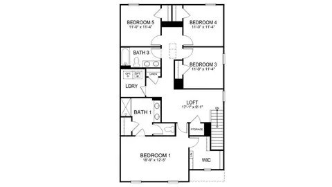 Floorplan - 3013 Ryelands Pl, Lancaster, SC 29720 photo 2 of 2