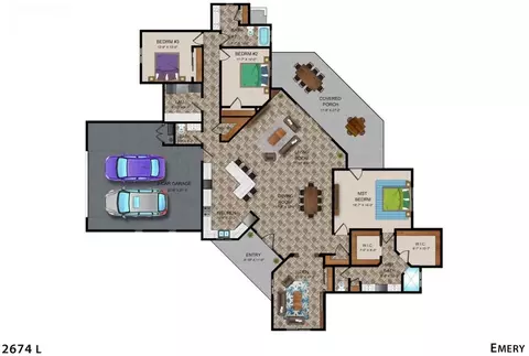 Floorplan - Undisclosed, Benson, AZ 85602 photo 1 of 2