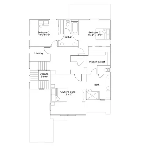 Floorplan - 8340 E Petra Ave, Mesa, AZ 85212 photo 2 of 2