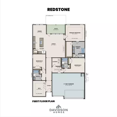 Floorplan - 175 Evergreen Mill Ln, Madison, AL 35756 photo 1 of 3