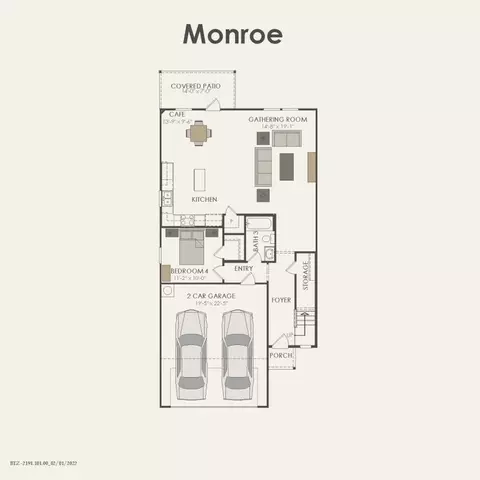 Floorplan - Corymbia Drive, Terrell, TX 75160 photo 1 of 2