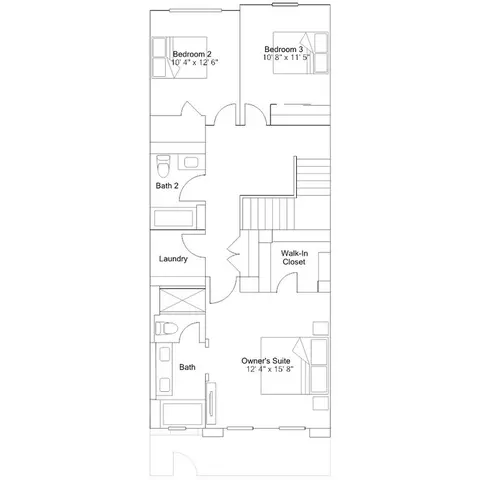 Floorplan - 2870 E Bottas Privado, Ontario, CA 91762 photo 2 of 2