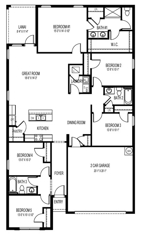 Floorplan - 17755 Shade Tree Loop, Punta Gorda, FL 33982 photo 1 of 1