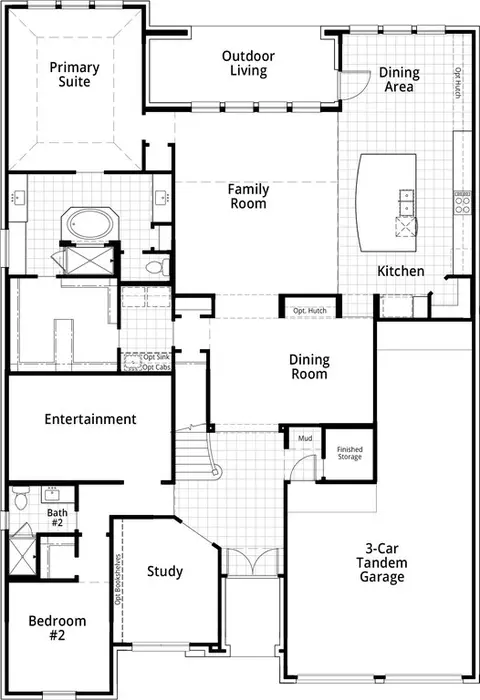 Floorplan - 930 Shooting Star Dr, Prosper, TX 75078 photo 1 of 2