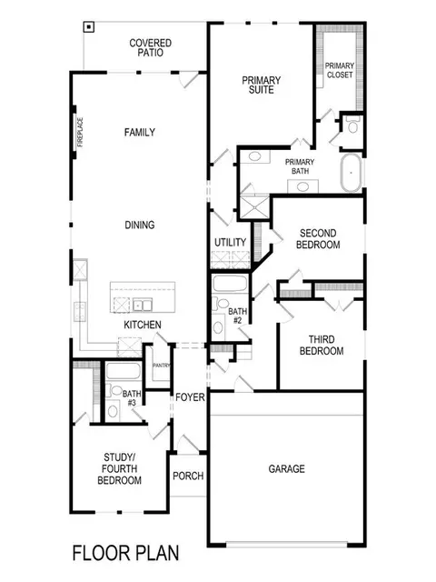 Floorplan - 4409 Angevin Ave, Celina, TX 75009 photo 1 of 1