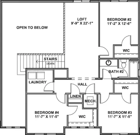 Floorplan - 718 N 1600 E, Salem, UT 84653 photo 2 of 3