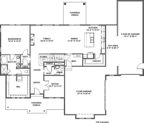 Floorplan - 718 N 1600 E, Salem, UT 84653 photo 1 of 3