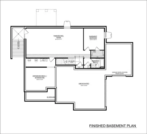 Floorplan - 3908 Lyons Mill Ln, Glen Allen, VA 23059 photo 1 of 3