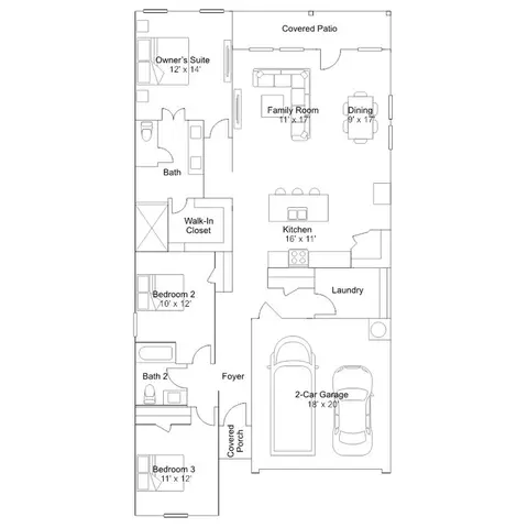 Floorplan - 3622 Compass Pointe Ct, Angleton, TX 77515 photo 1 of 1