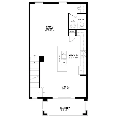 Floorplan - 9200 E 47th Avenue 202, Denver, CO 80238 photo 2 of 4
