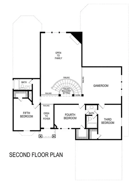 Floorplan - 1310 St Peter Ln, Prosper, TX 75078 photo 2 of 2