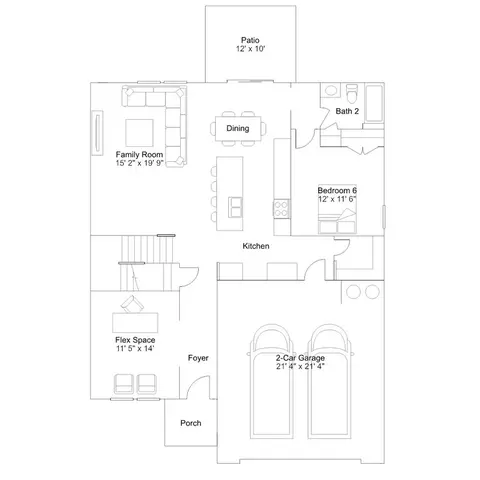 Floorplan - 176 Hal Ct, Winder, GA 30680 photo 1 of 2