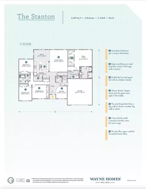 Floorplan - 1897 State Rt 89, Jeromesville, OH 44840 photo 1 of 1
