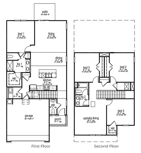 Floorplan - 6008 Kermode Dr, Conway, SC 29526 photo 1 of 1