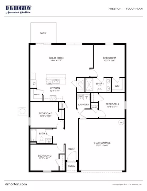 Floorplan - NW 26th Ave, Okeechobee, FL 34972 photo 1 of 1