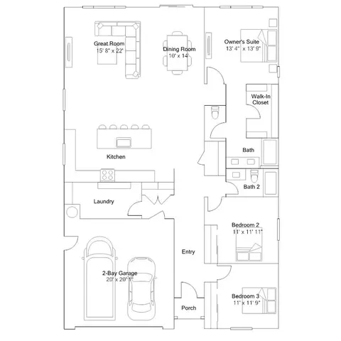 Floorplan - 27576 Timpani Pl, Menifee, CA 92585 photo 1 of 2