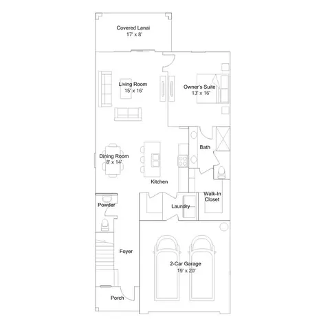 Floorplan - 9032 Bay Leaf Dr, Parrish, FL 34219 photo 1 of 2