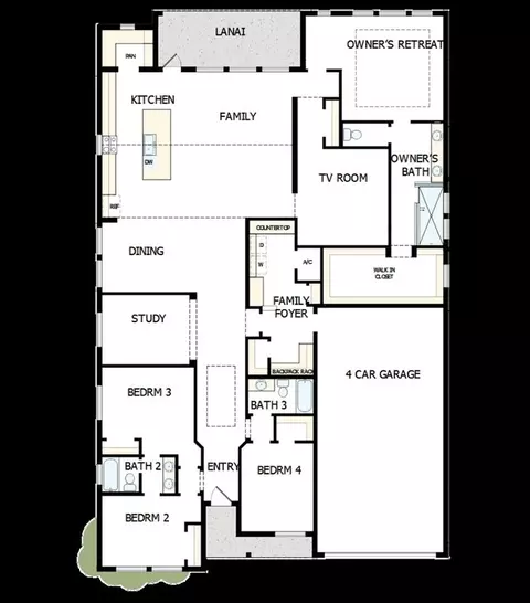Floorplan - 18172 Foxtail Loop, Venice, FL 34293 photo 1 of 1