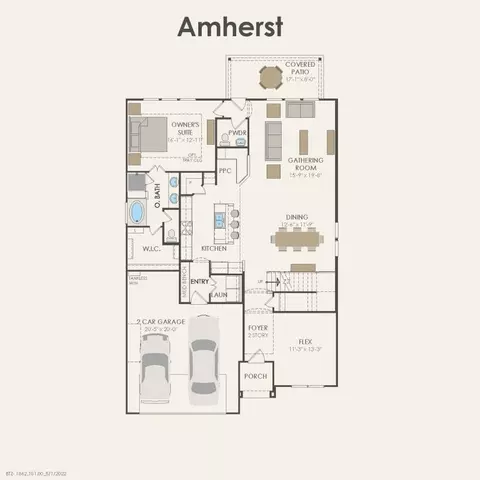 Floorplan - 3016 Delaware St, Leander, TX 78641 photo 1 of 2