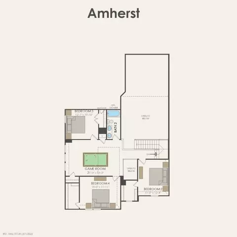 Floorplan - 3016 Delaware St, Leander, TX 78641 photo 2 of 2