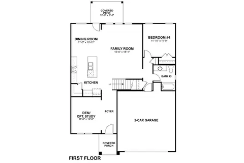 Floorplan - 828 Sanger Ln, Leander, TX 78641 photo 1 of 2