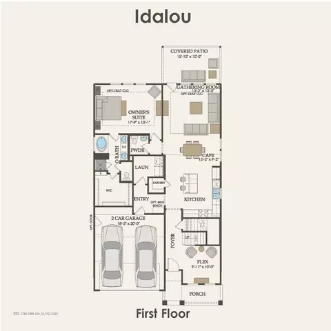 Floorplan - 612 Ruby Bend Ln, Montgomery, TX 77356 photo 1 of 2