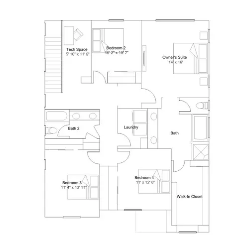 Floorplan - 2607 Enliven Dr, Fairfield, CA 94533 photo 2 of 2