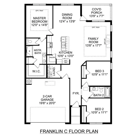 Floorplan - 35 Overland Pass, Arab, AL 35016 photo 1 of 1