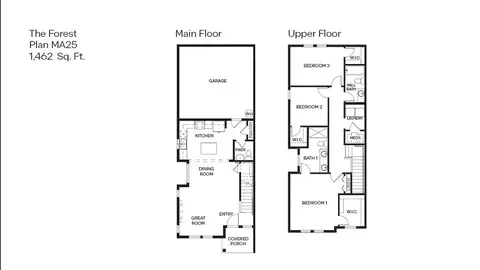 Floorplan - 3409 SW Thomas Ave, Gresham, OR 97080 photo 1 of 1