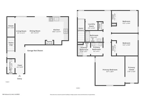 Floorplan - 847 Pecan Tree Ln, Galt, CA 95632 photo 1 of 1