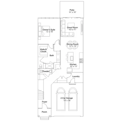 Floorplan - 2693 Marsh Elder Dr, Cambridge, MD 21613 photo 1 of 5