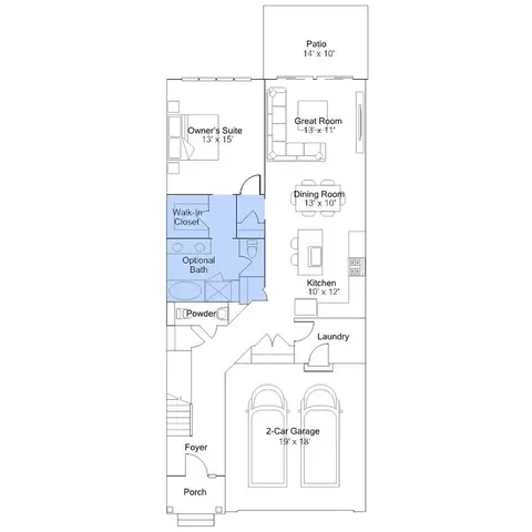 Floorplan - 2693 Marsh Elder Dr, Cambridge, MD 21613 photo 2 of 5