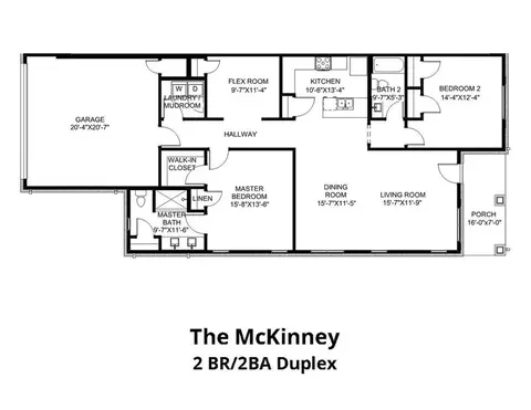 Floorplan - 370 Kempton Ln, Dalton, GA 30721 photo 1 of 1
