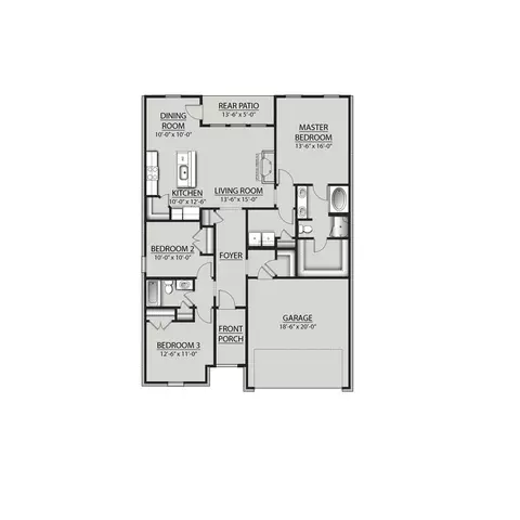 Floorplan - 102 Harveston Way, Scott, LA 70583 photo 1 of 1